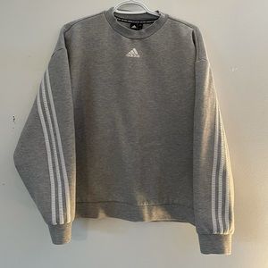 Grey adidas long sleeve size L